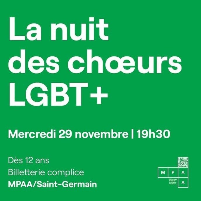La Nuit des Choeurs LGBT+