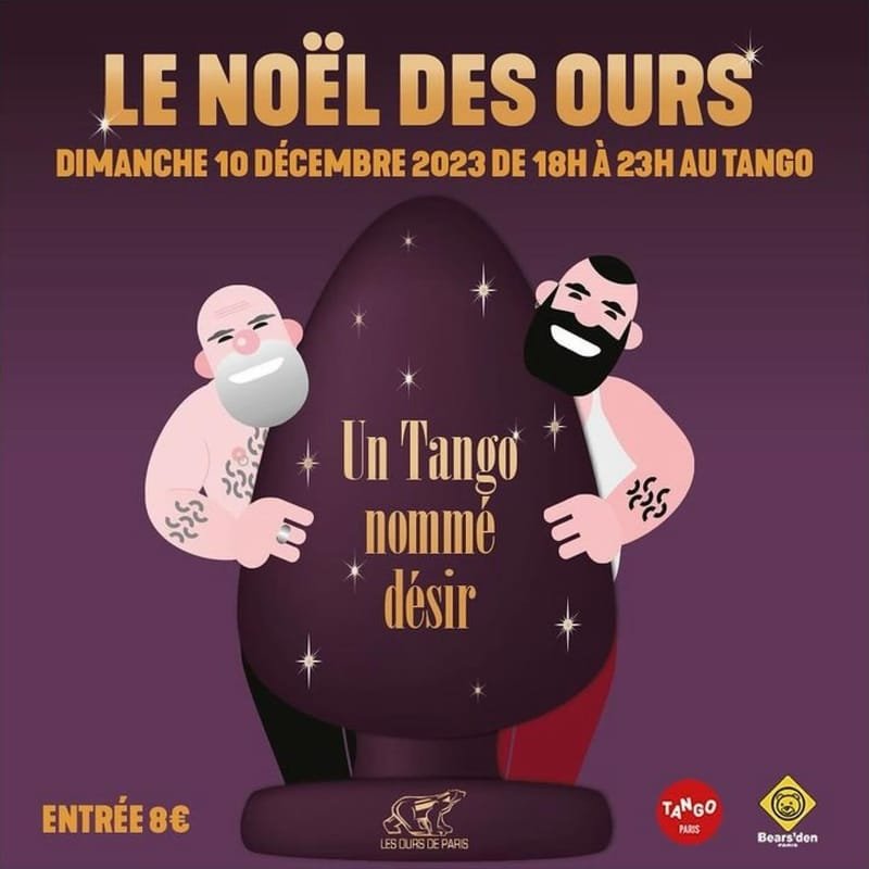 Podium fête Noël avec les Ours de Paris