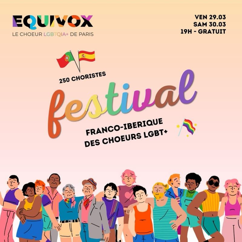 Festival franco-ibérique des choeurs LGBTQIA+