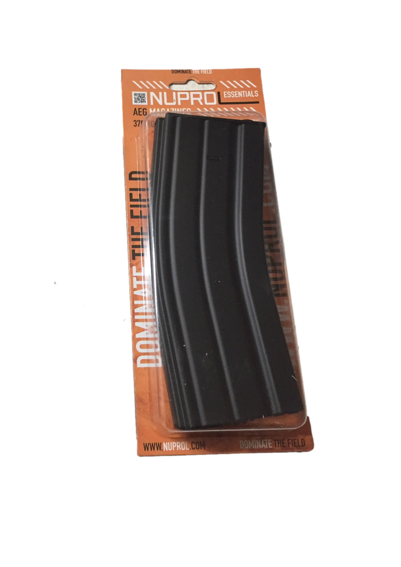 JG Airsoft MP5 200 Round Metal Hi Cap Magazine Black