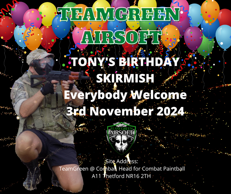 Sunday Skirmish - Tony's Birthday