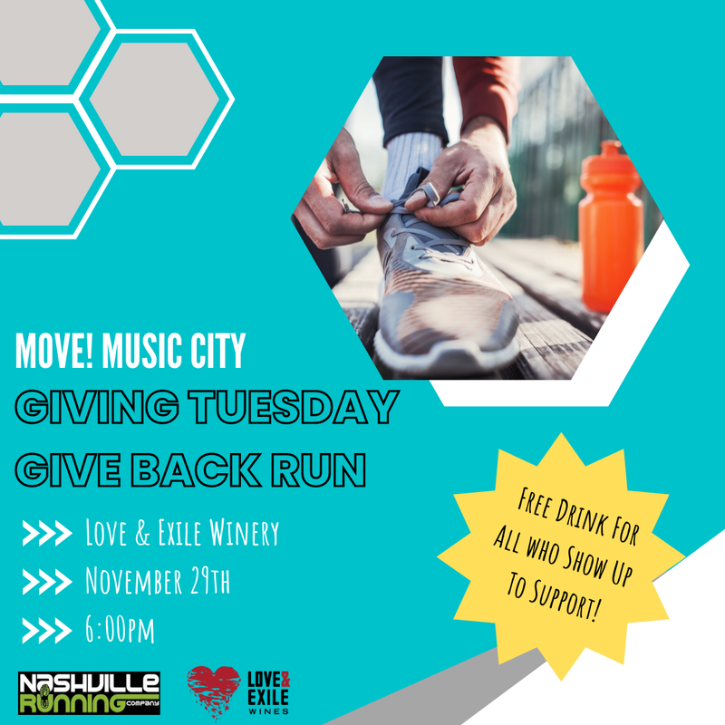 Giving Tuesday Give Back Run!