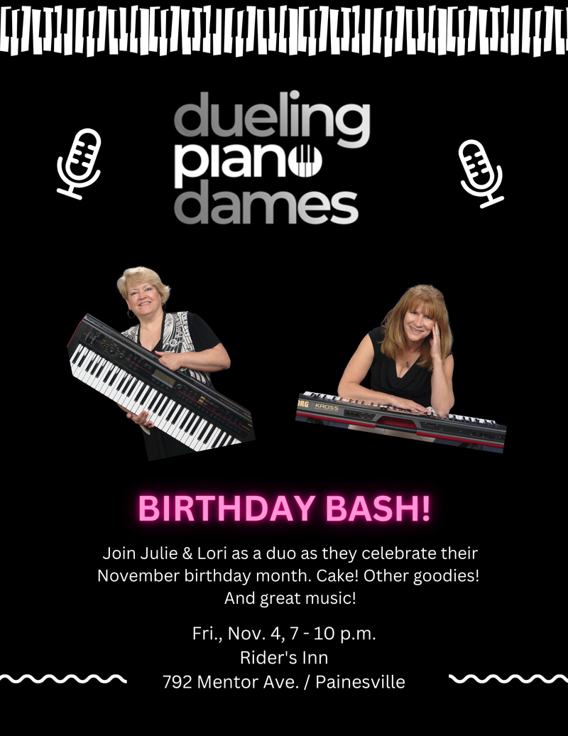 Dueling Piano Dames play Rider's Inn