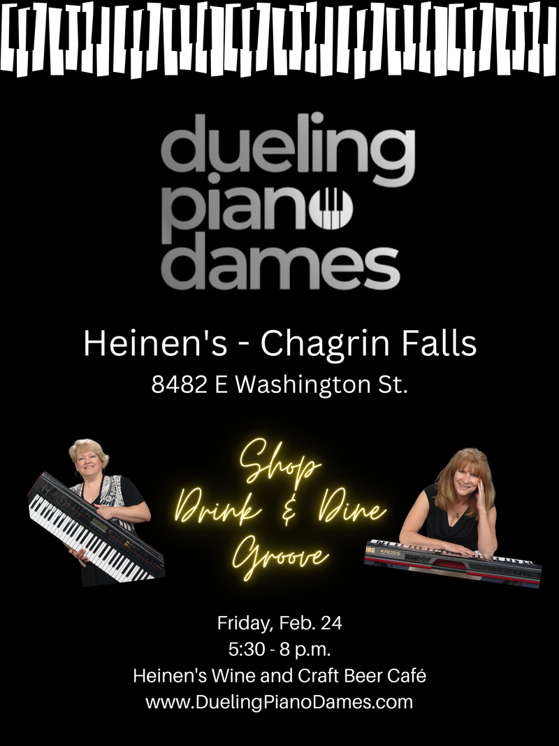 Dueling Piano Dames Play Heinen's Chagrin Falls