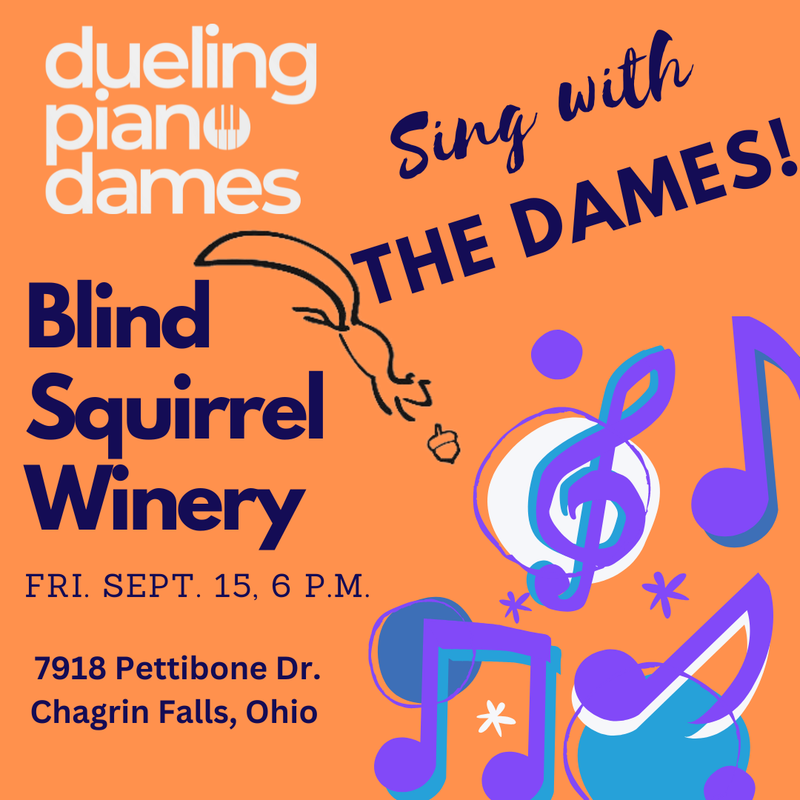 Dueling Piano Dames play The Blind Squirrel Winery