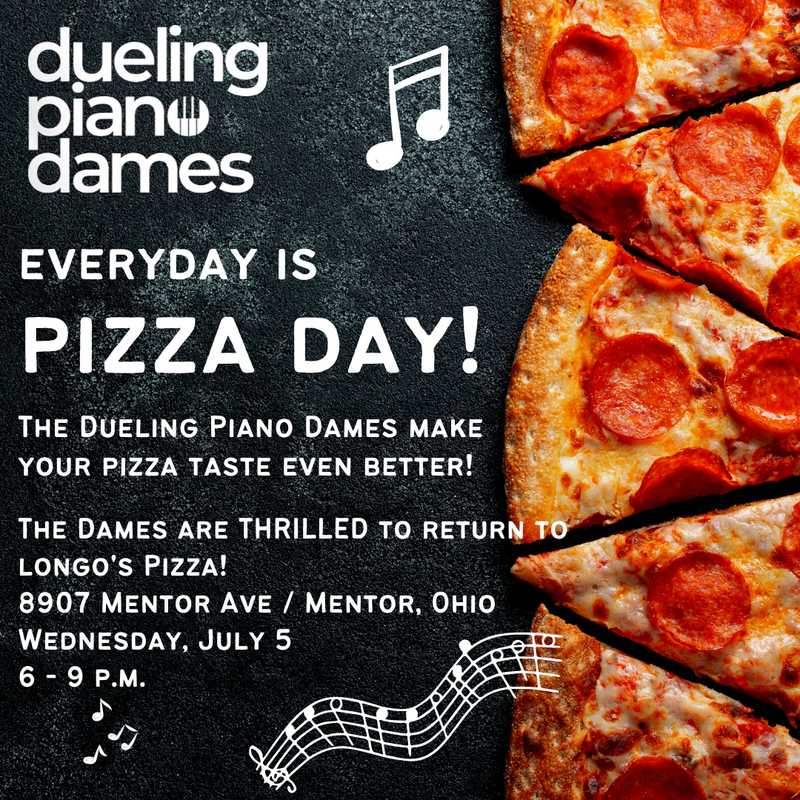 Dueling Piano Dames play Longo's Pizza