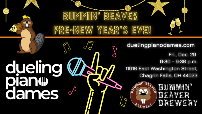 Dueling Piano Dames Play Bummin' Beaver Brewery's Pre New Year's Eve Party