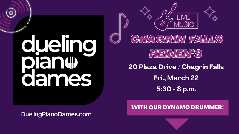 Dueling Piano Dames play Chagrin Falls Heinen's