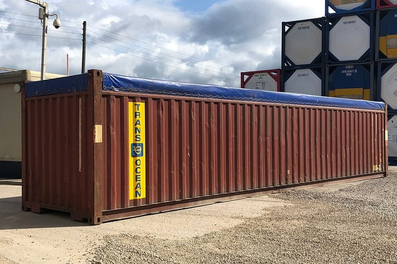 Open Top Shipping Containers VELAND CONTAINERS