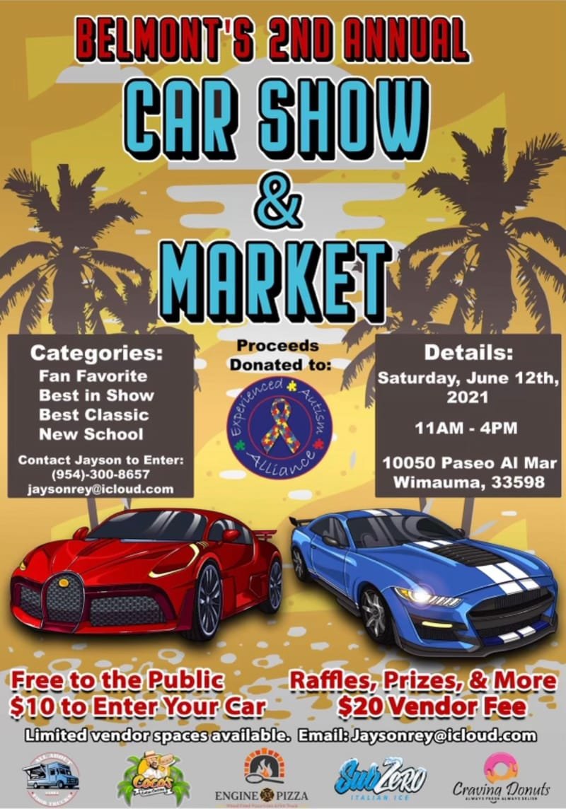 Belmont's 2nd Annual Car Show & Market