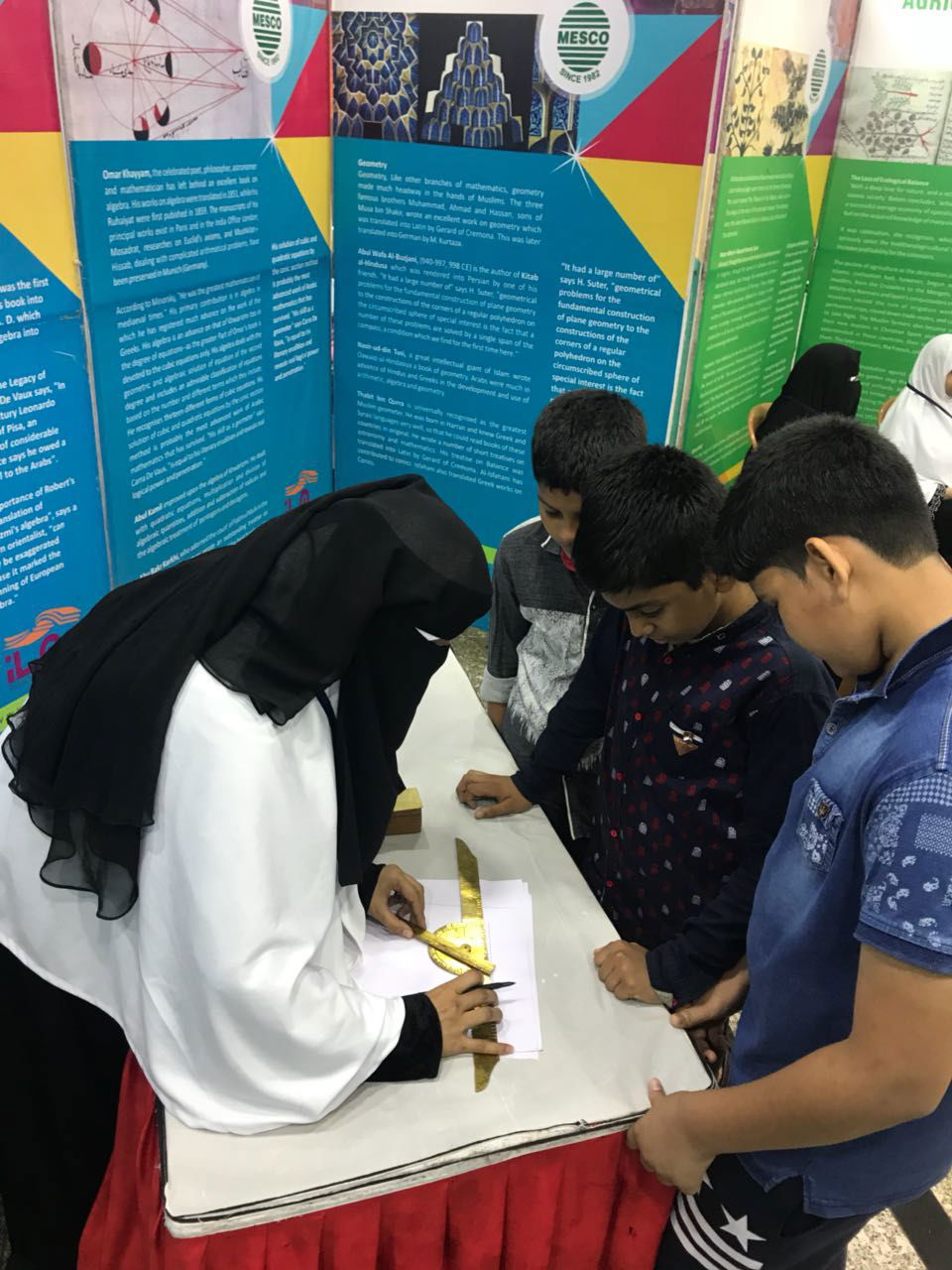 Work shop corner kids learn to make Astrolabe