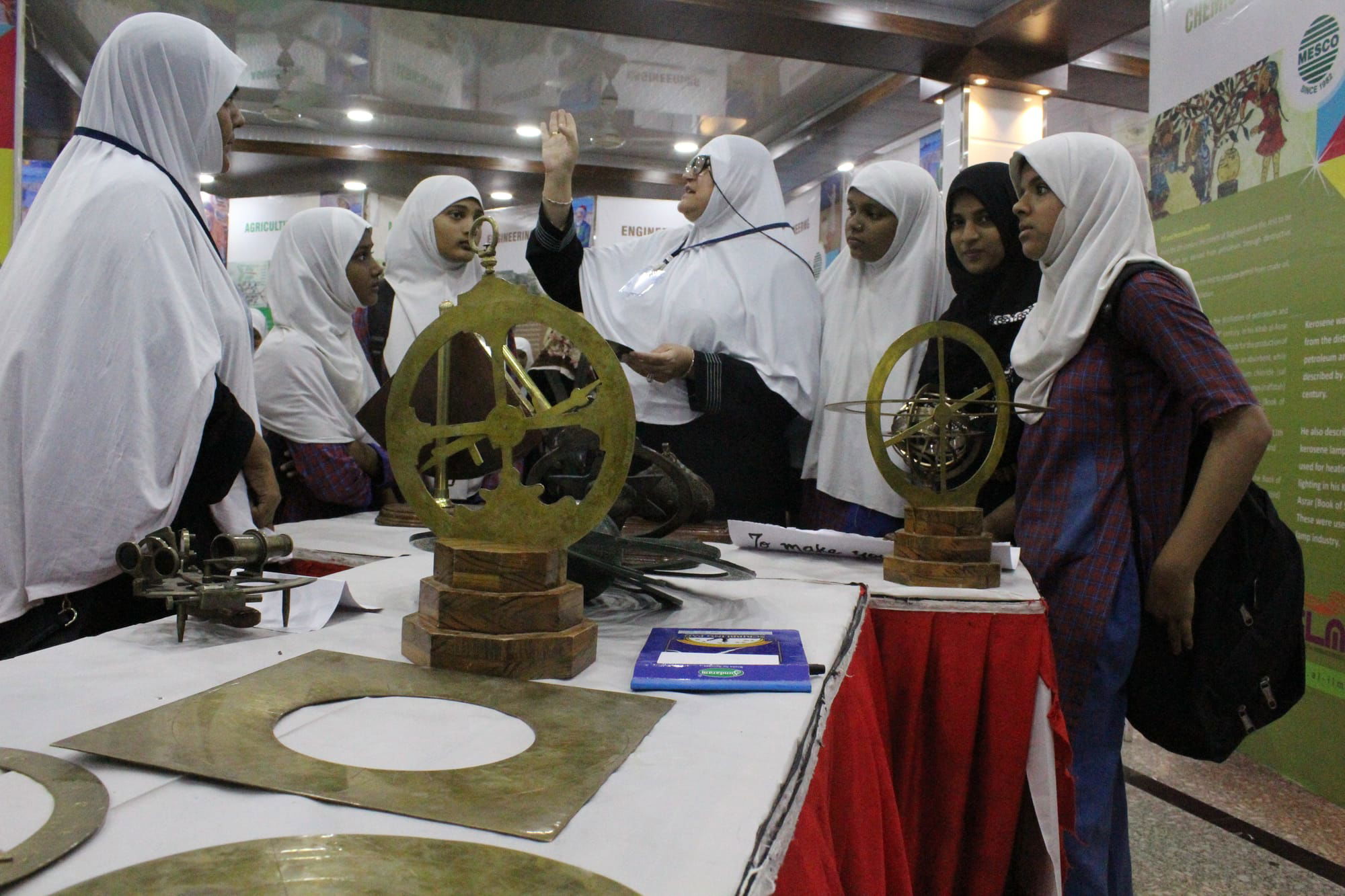 A speaker at the Astronomy section