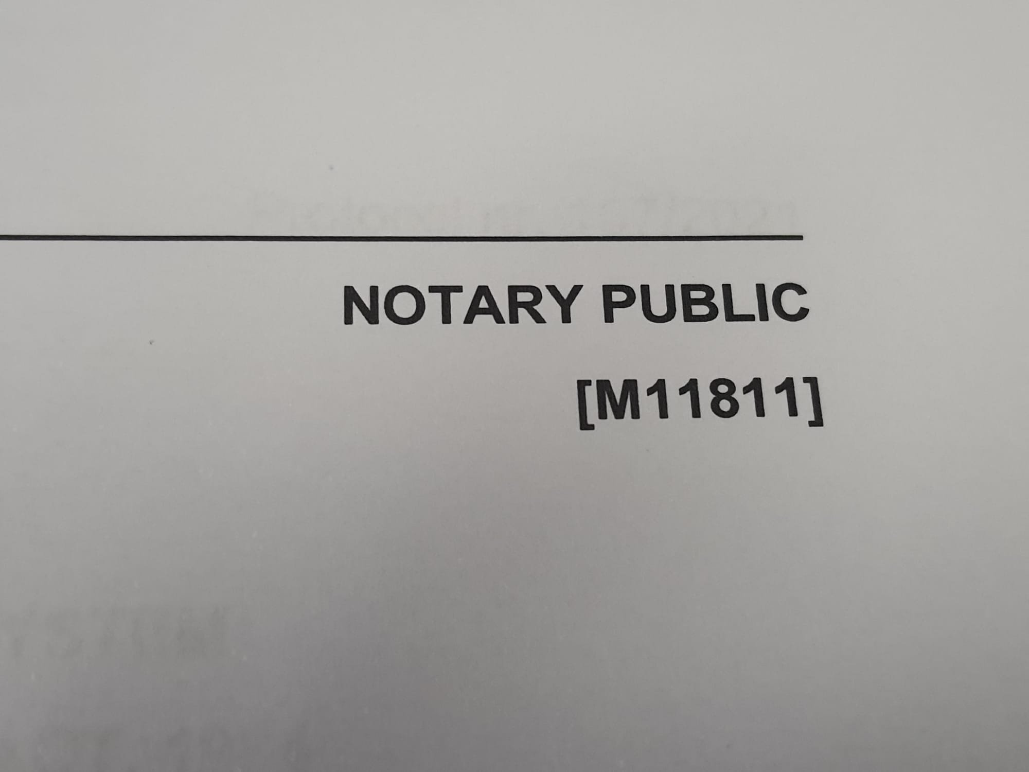 Notary Public Signature