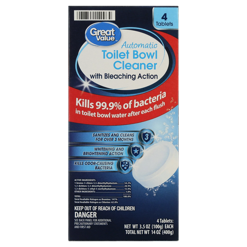 Great Value Toilet Bowl Tablets Starboard Supply & Services LLC