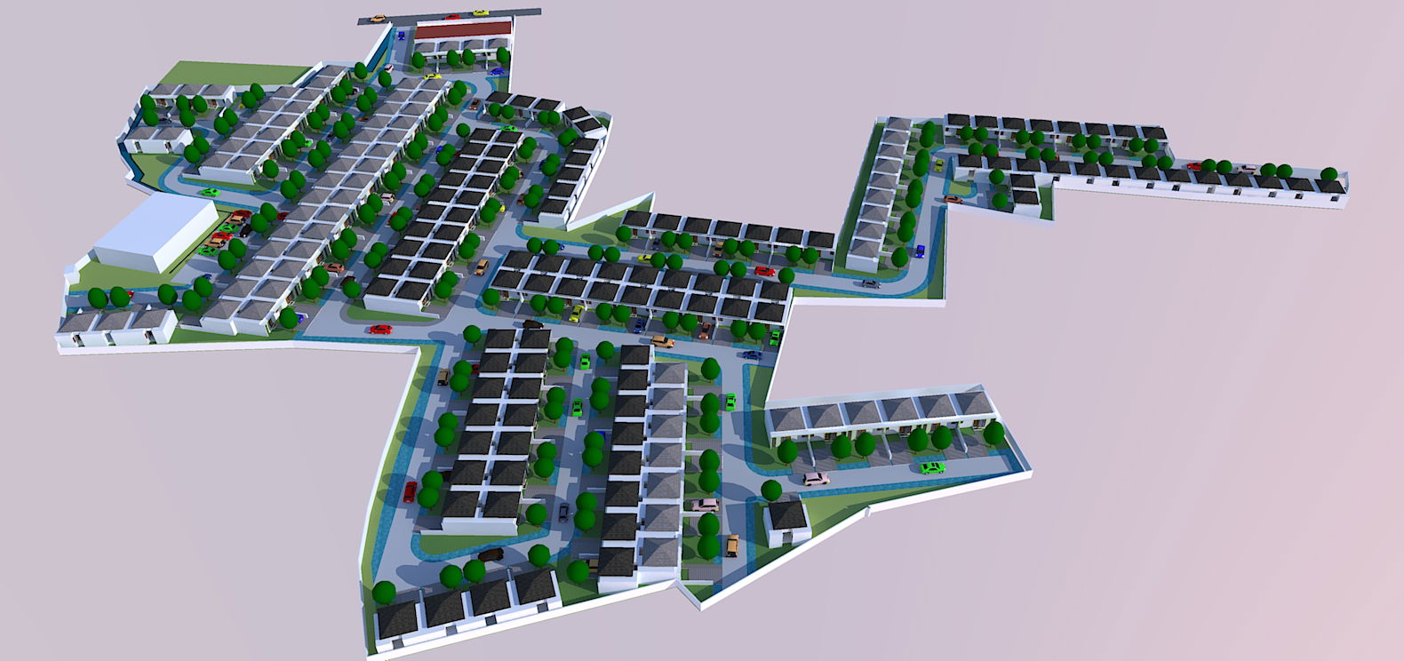 Site Plan Arsitektur Site Plan Perumahan