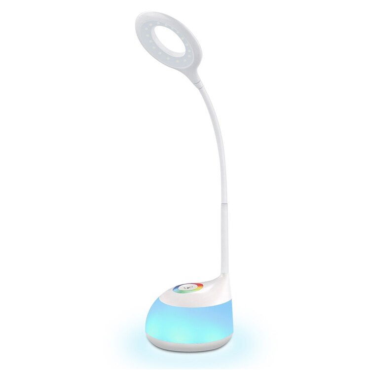 C11 Lampada da Tavolo Pieghevole con Controllo Touch Base Luce LED RGB