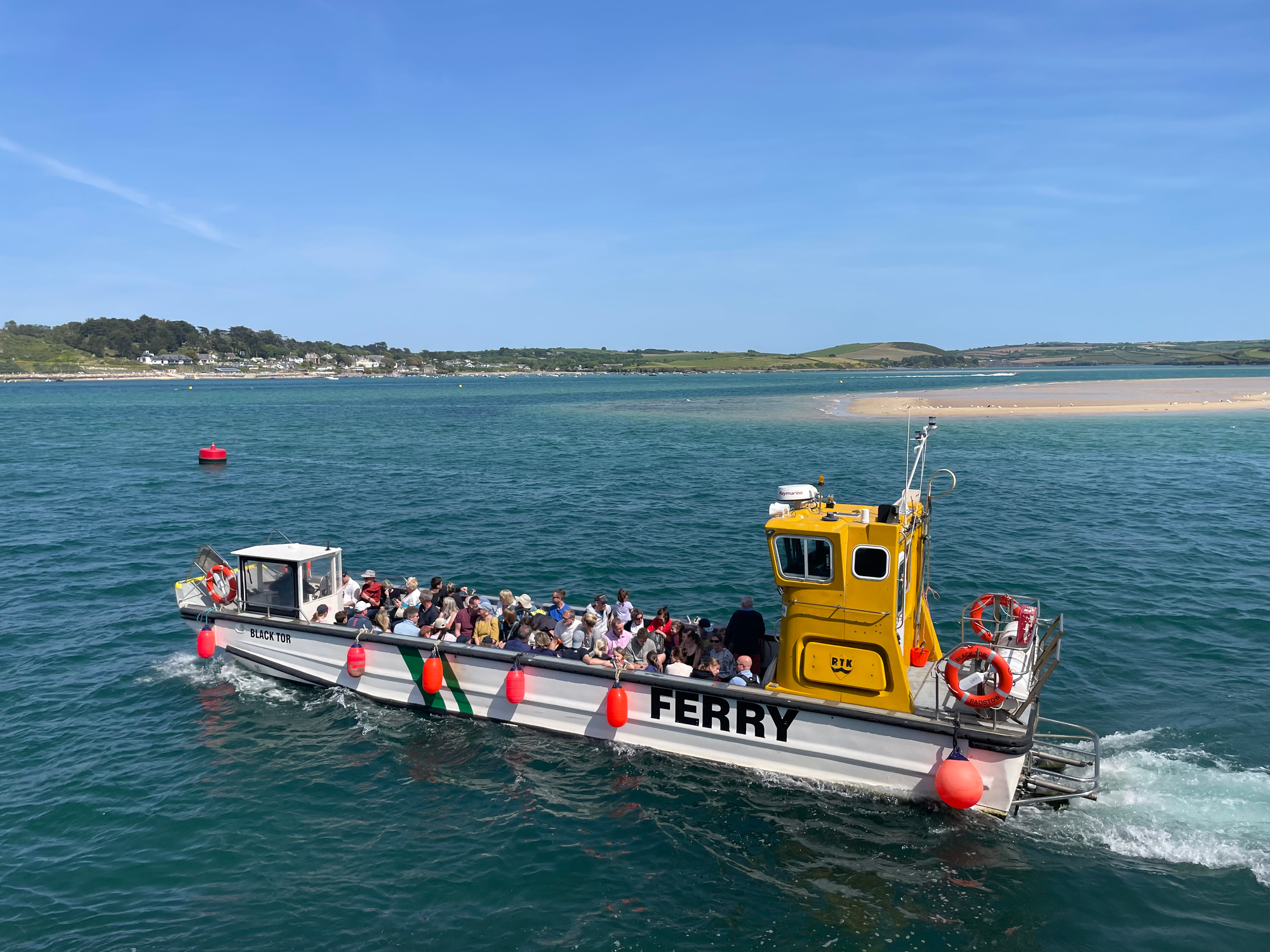 Day 14 - The Rock to Padstow ferry