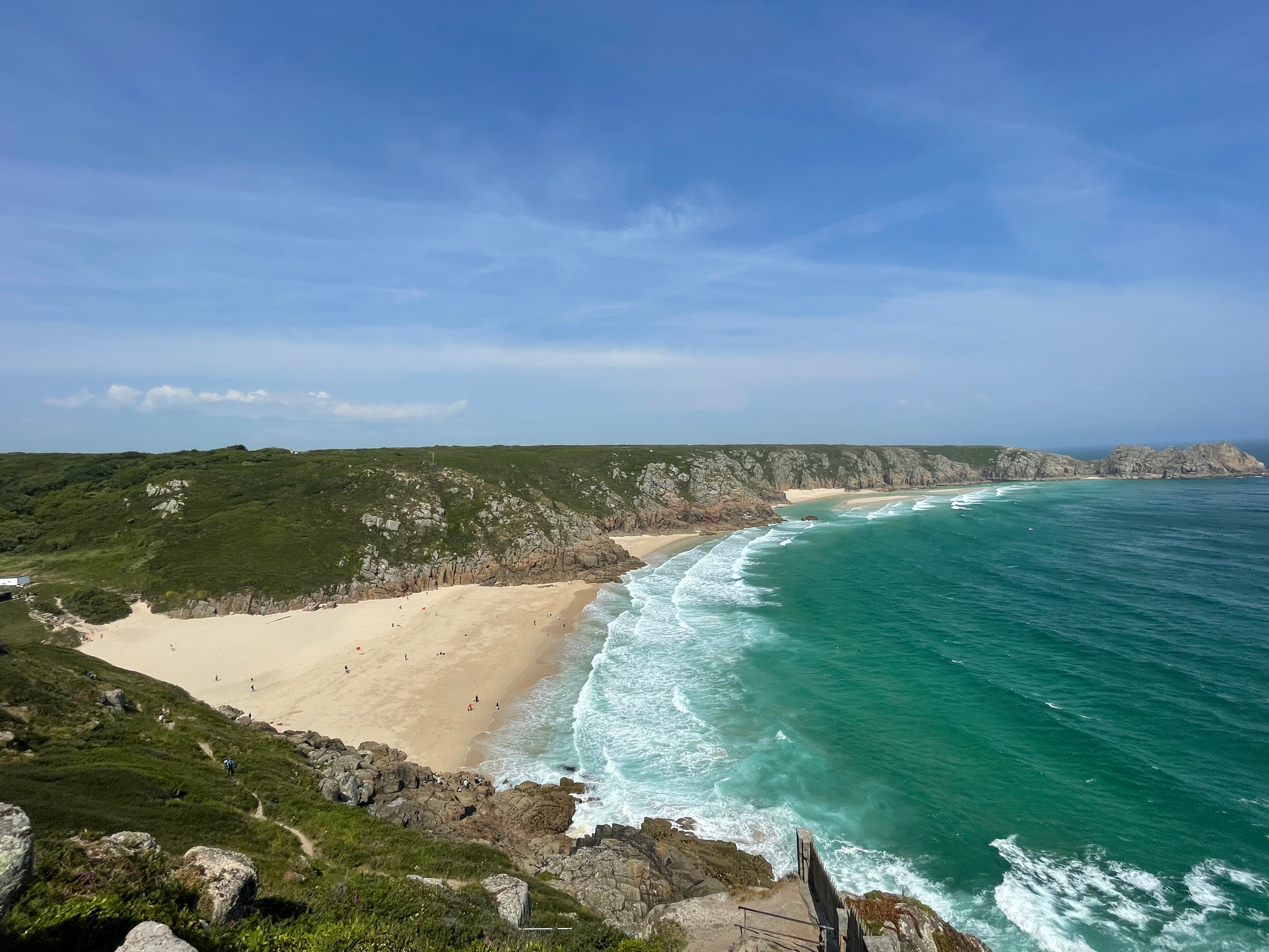 Day 24 - Porthcurno Beach