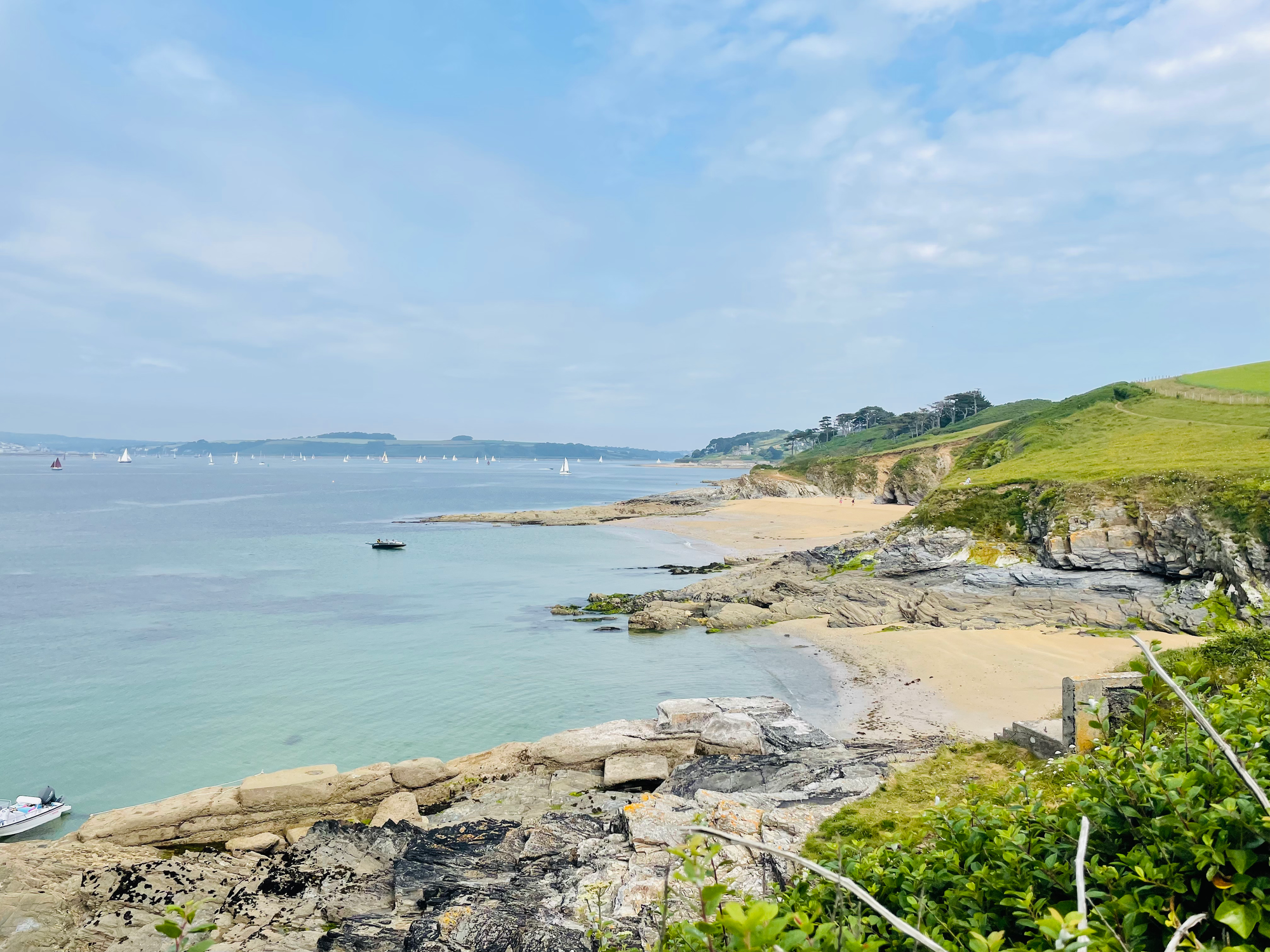 Day 32 - Some secluded beaches on the Roseland Peninsular