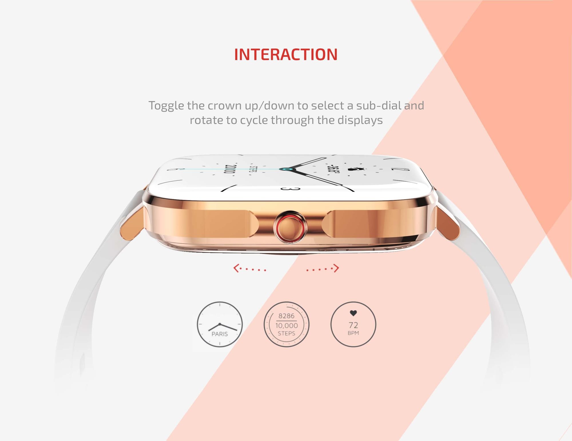 Smartwatch 3D Rendering