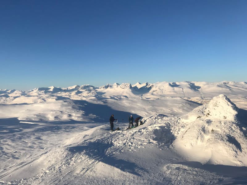 Rasletind mot kalvehøgde!