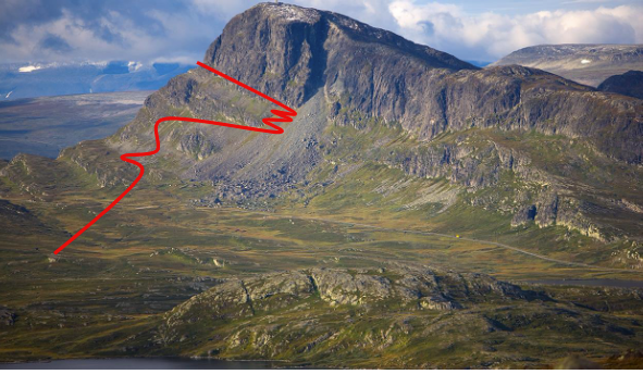 Bitihorn via den «ekte» Tyskerstigen