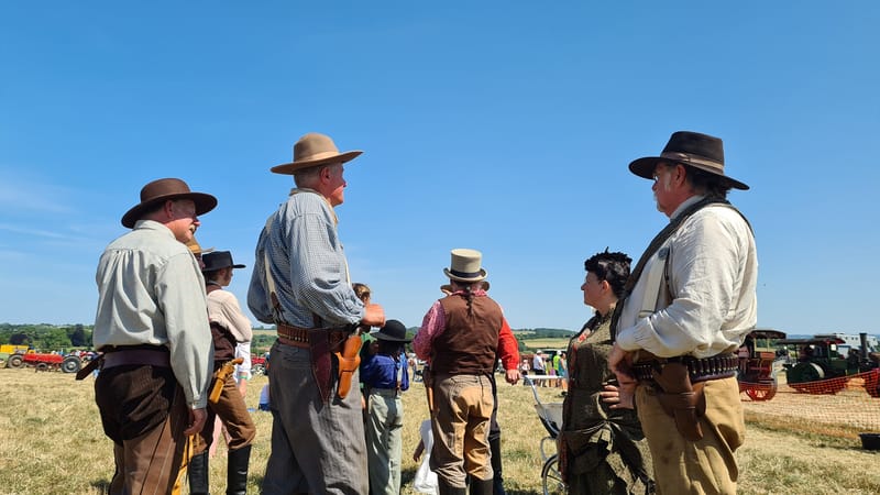 Langport Steam Rally - The Wyoming's Authentic Western Society