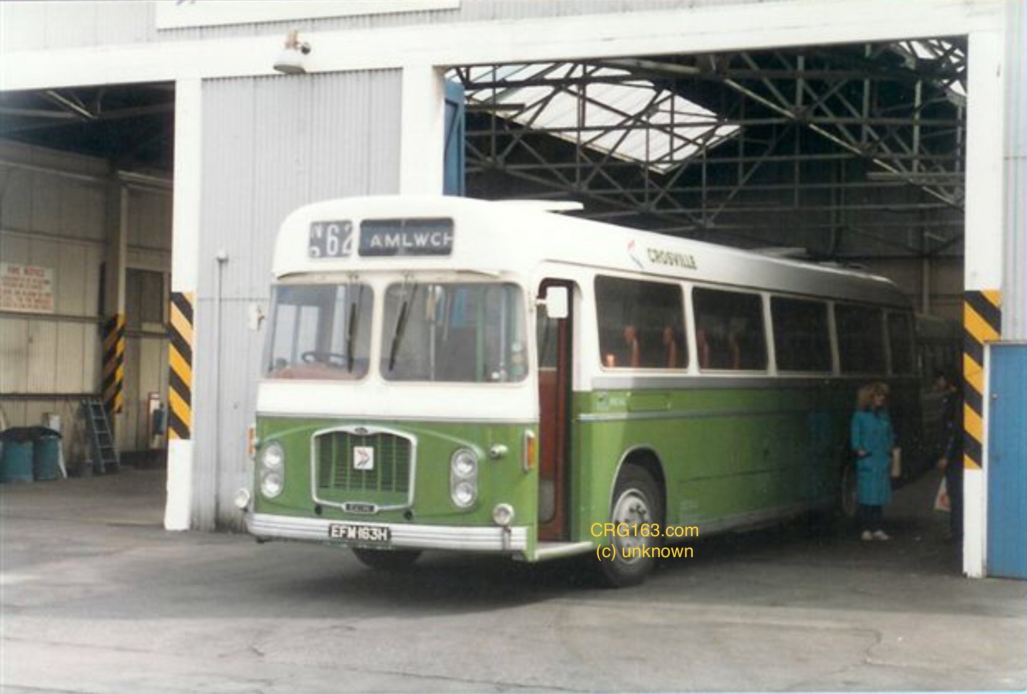 ERG163 at Crosville’s Amlwch depot