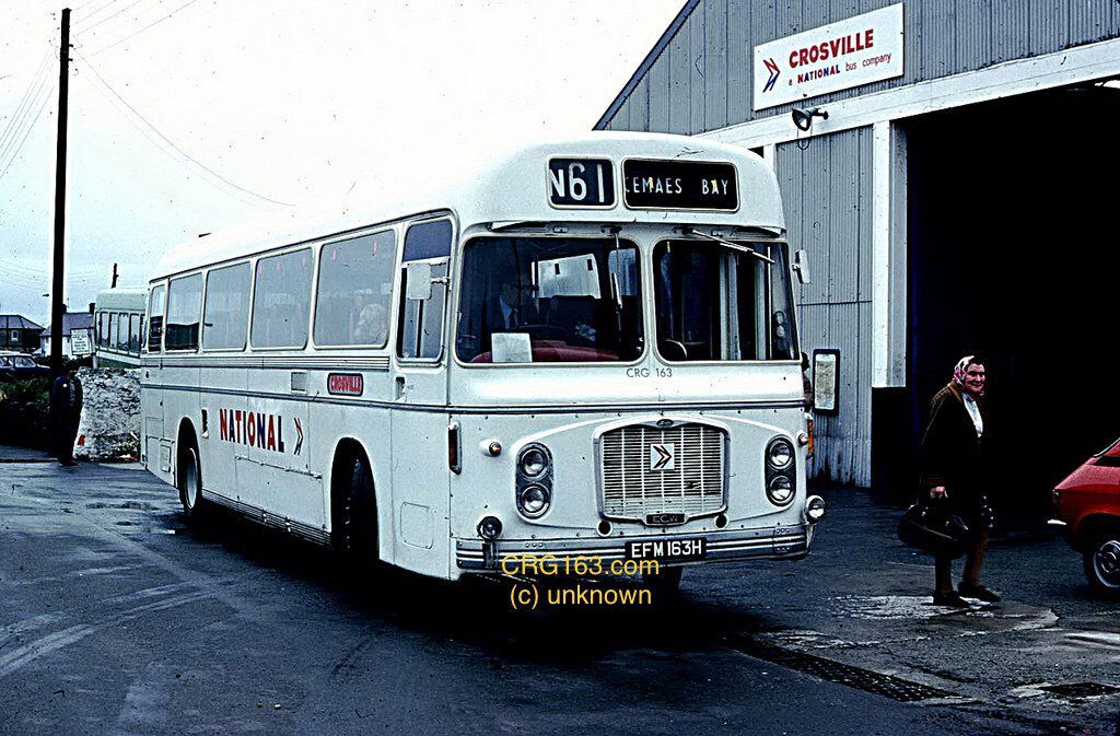 CRG163 at Crosville’s Amlwch depot