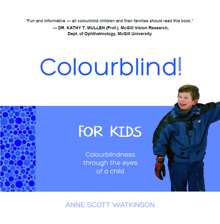 Book: Colourblind for kids: Colourblindness through the eyes of a child