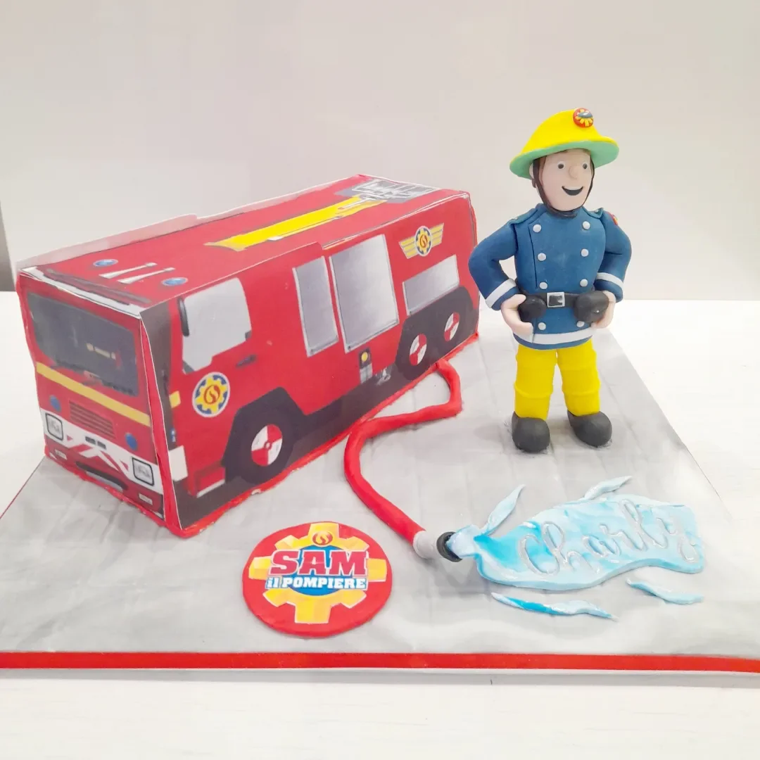Sam il Pompiere Cake