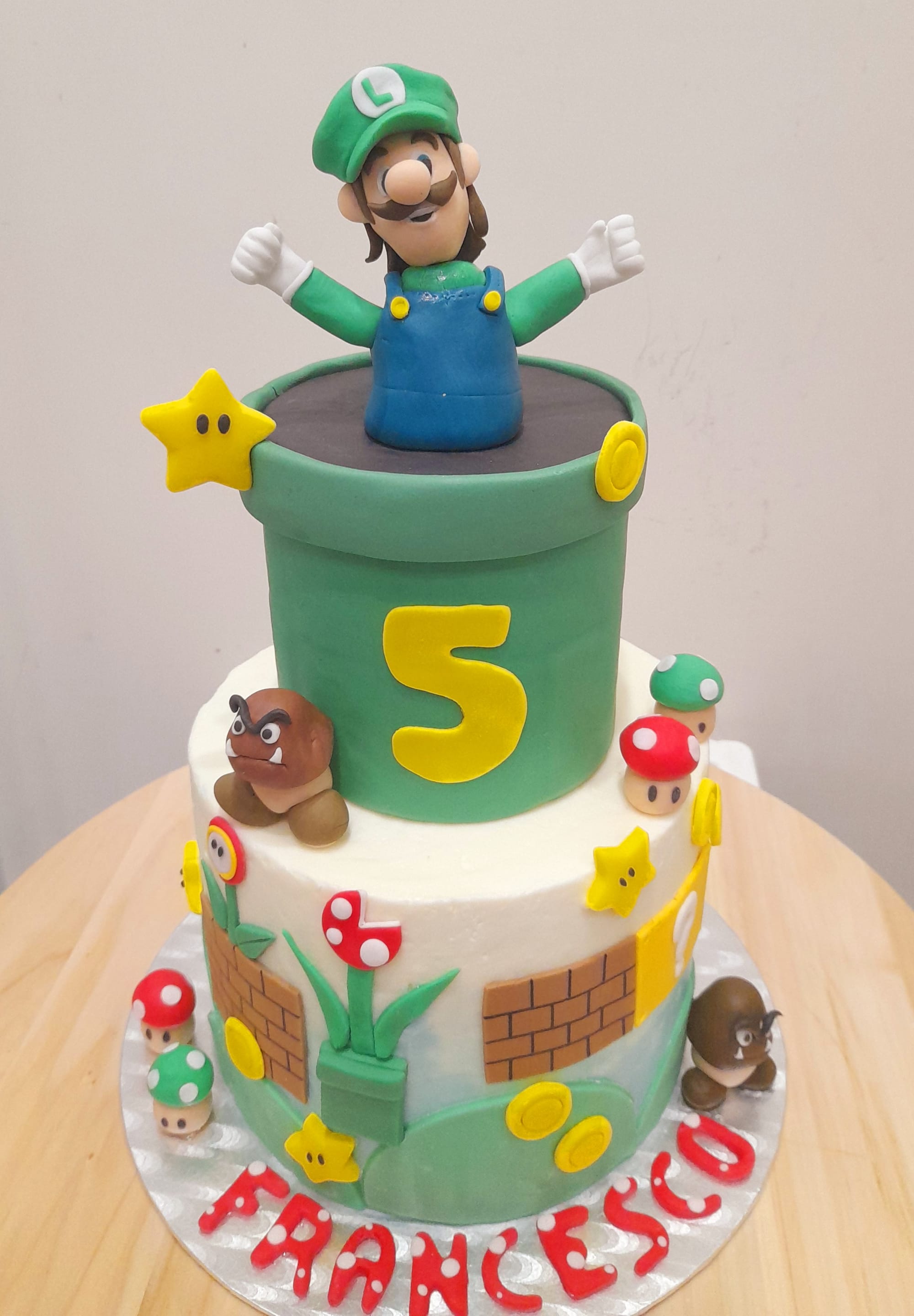 Mario Bros Cake