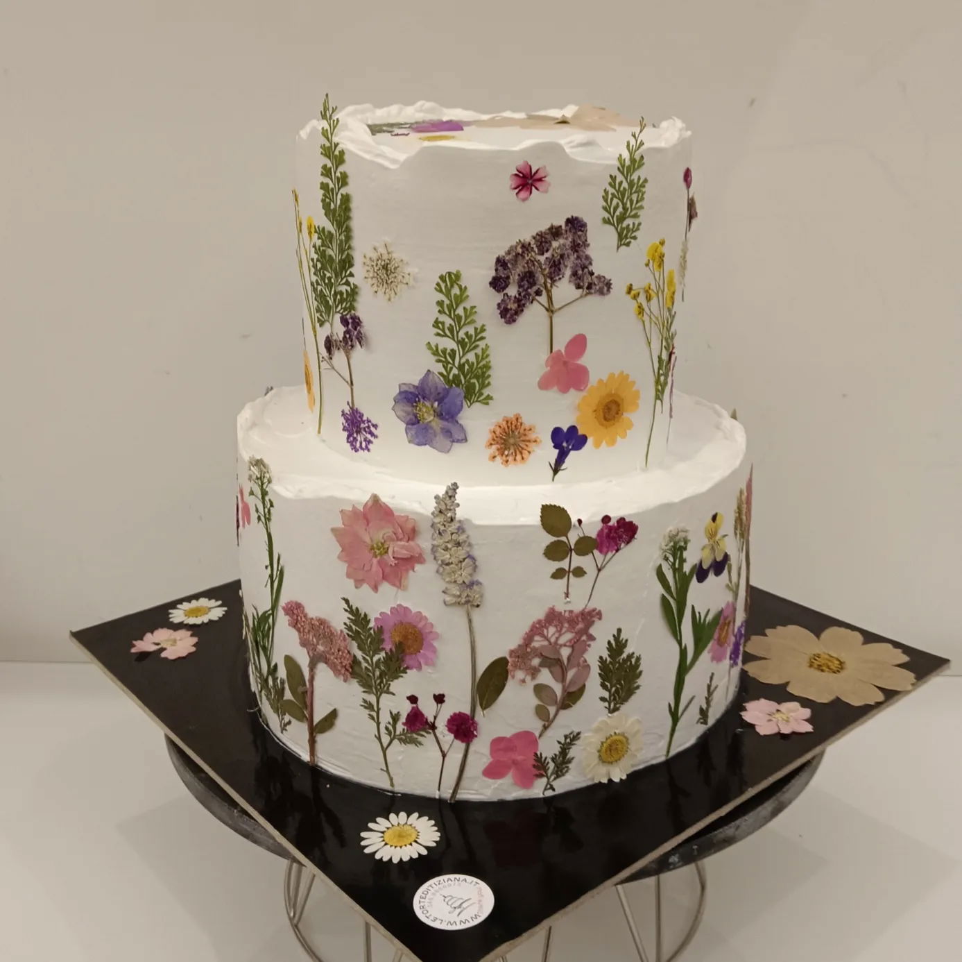 Fiori secchi Cake - Cake design Roma -Le Torte di Tiziana