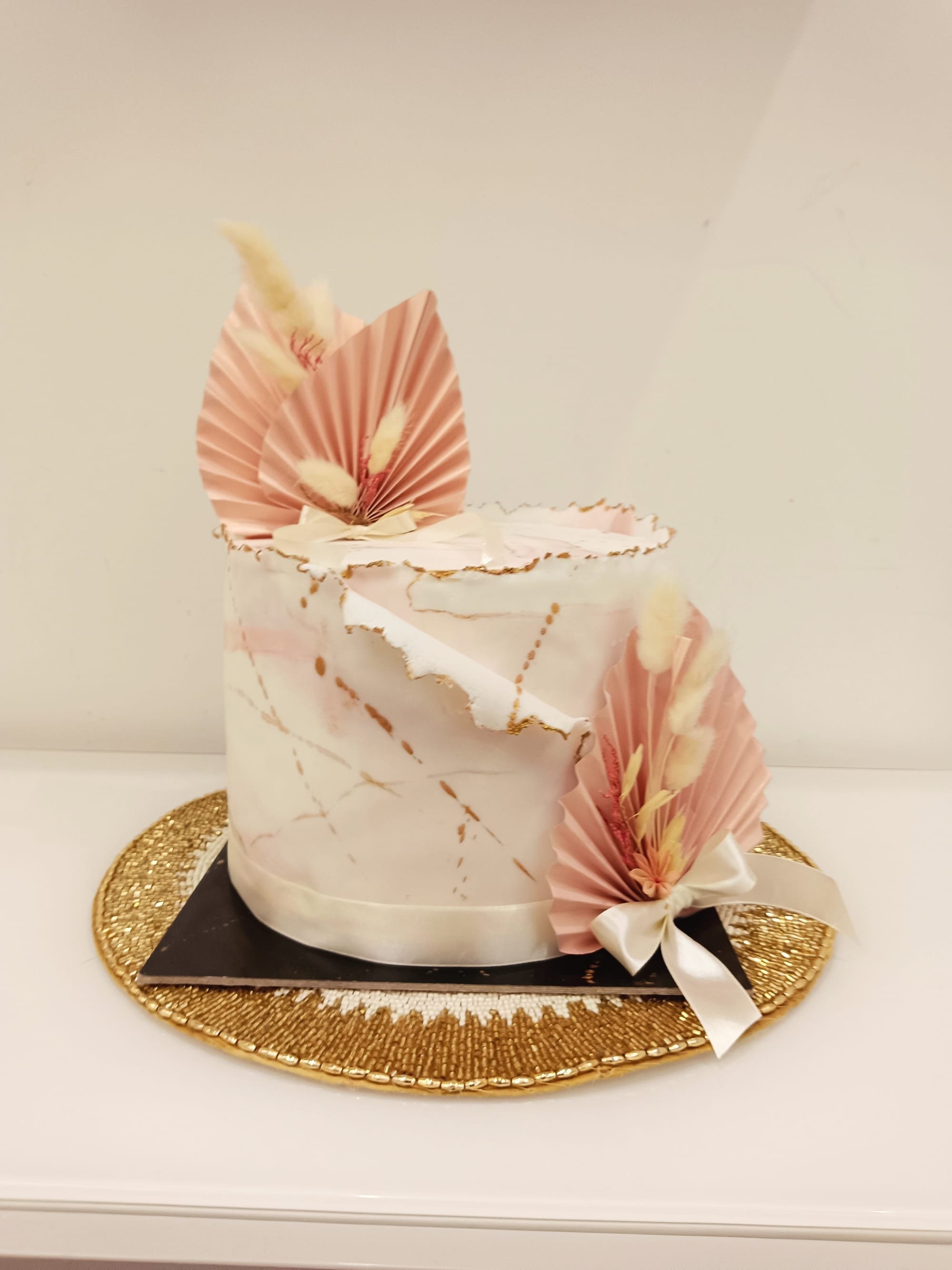Cake design marmorizzata