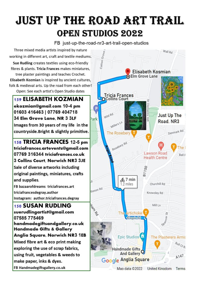 Open Studios - Just Up The Road Art Trail