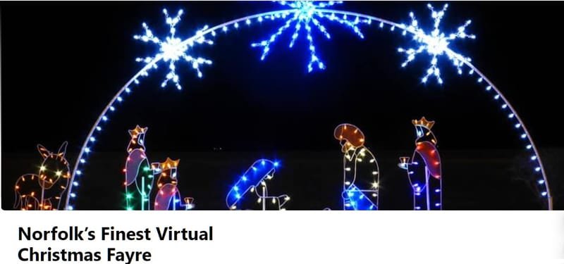 Norfolks Finest Virtual Christmas Fayre. FB  On Now until Xmas Eve