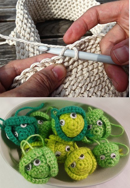 Hooked! Christmas Crochet Double Workshop.  Beginners & Brussel Sprout 17th December