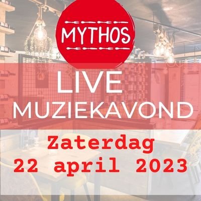 Mythos Live Muziekavond [za 22 april 2023]