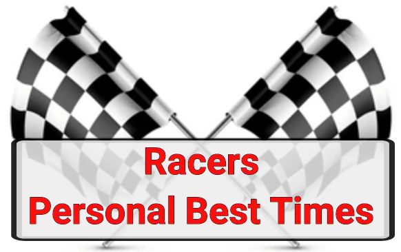 Racers Personal Best Race Times