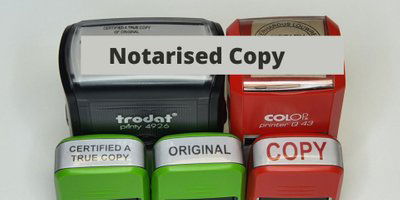 Notarised Copies - APOSTILLE OR AUTHENTICATE NOTARISED COPIES of Documents image