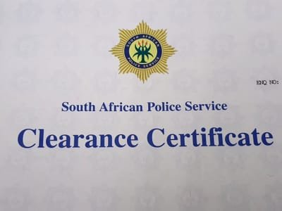 GET Police Clearance Certificate South-Africa within 5 -7 working days image