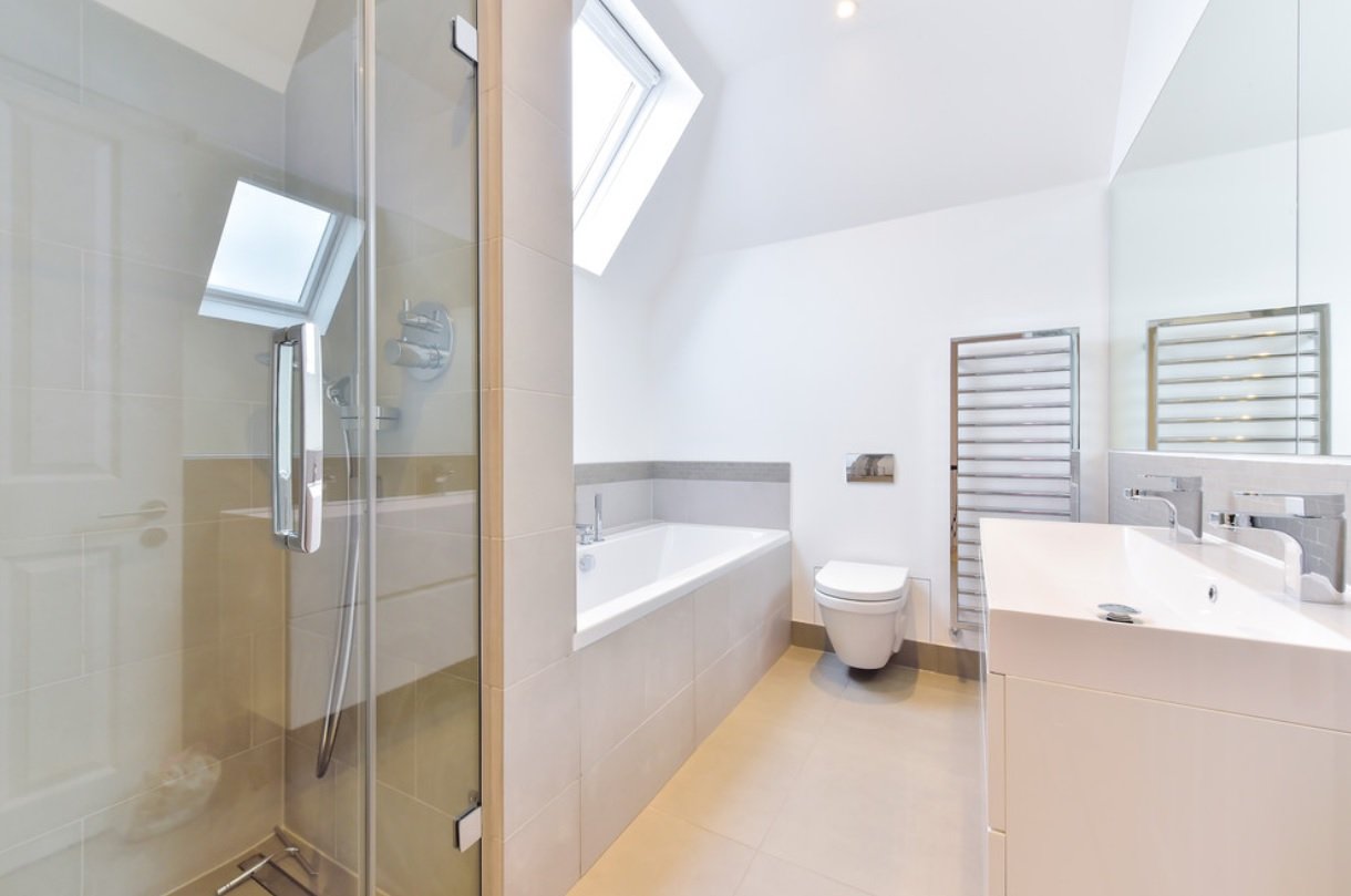 Loft conversion extension in this London SW18 including en-suite bathroom
