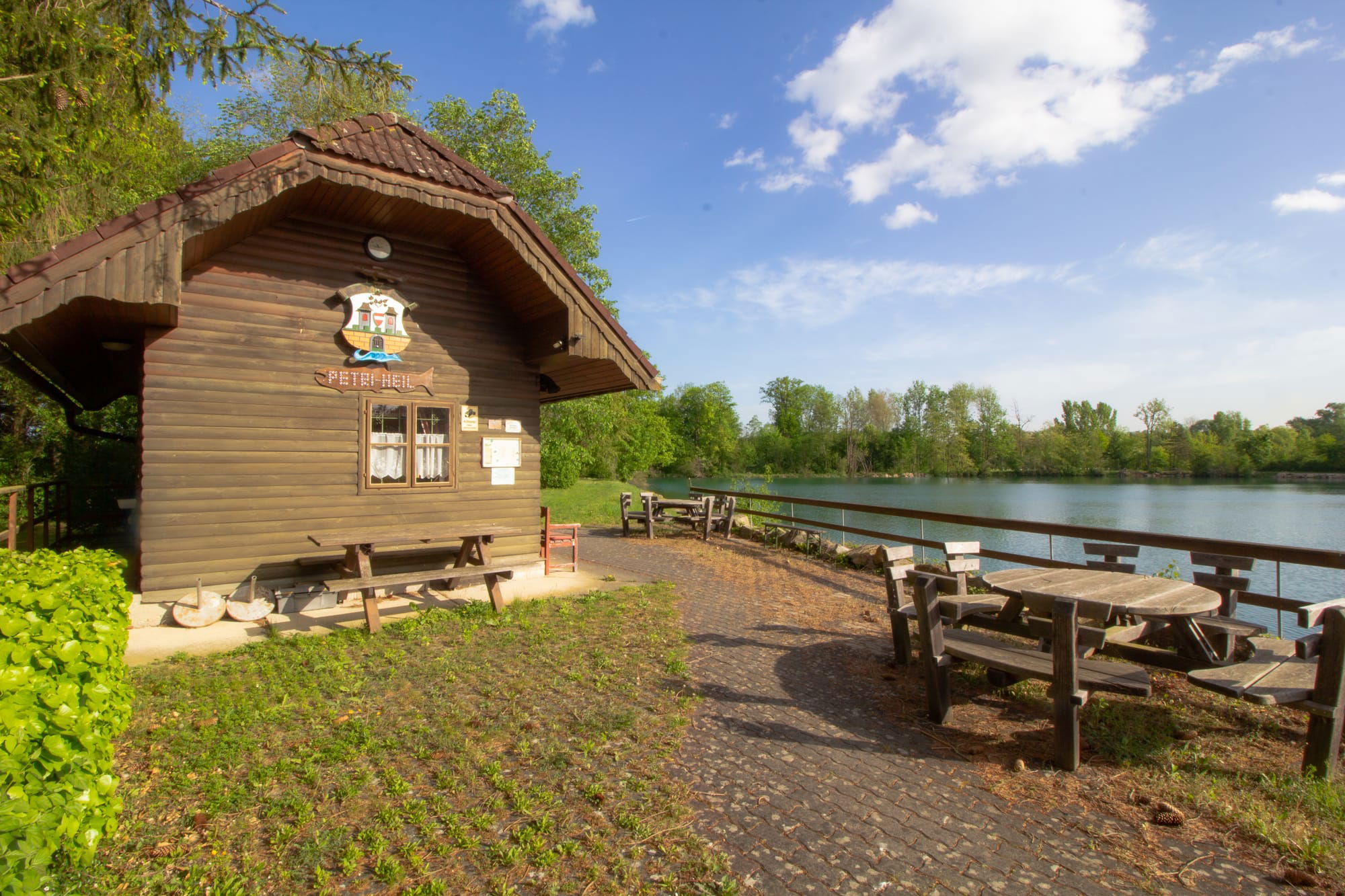 Hütte Teich Kendl