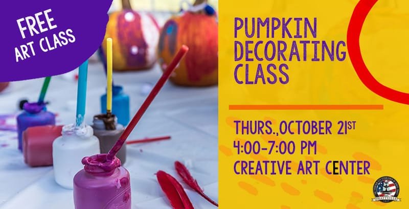 Free Pumpkin Decorating Class