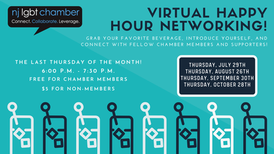 NJ LGBT Chamber Virtual Happy Hour Networking