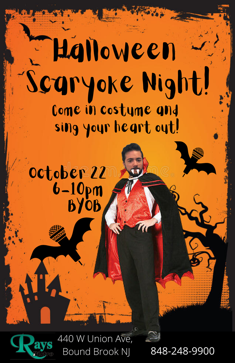 Halloween Scaryoke Night at Ray's Bistro