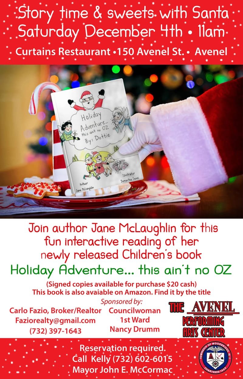 Storytime & Sweets with Santa: Book Release Party