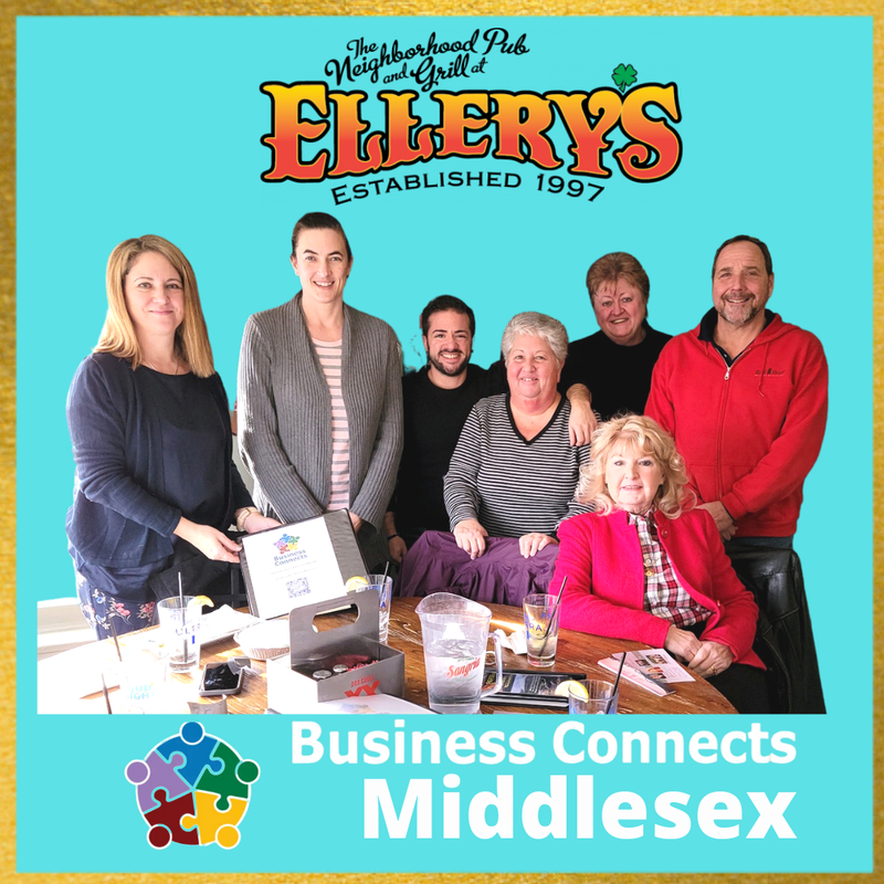 Business Connects Middlesex- At Ellery's