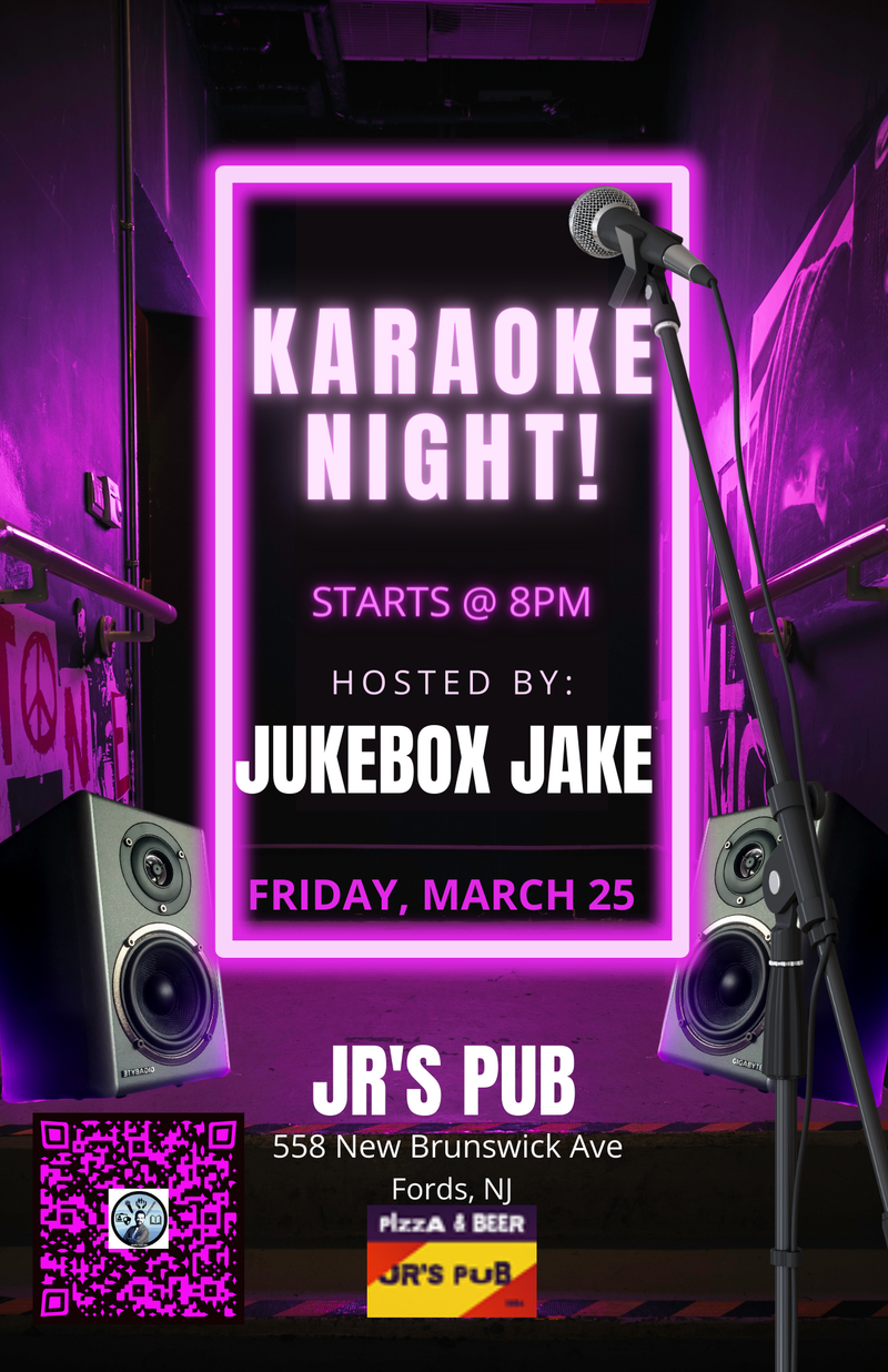 Karaoke Night at JR's in Fords!
