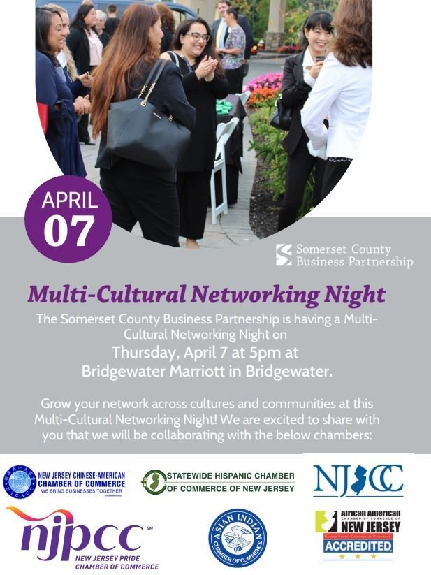 Multi-Cultural Networking Night w/ Somerset County Business Partnership